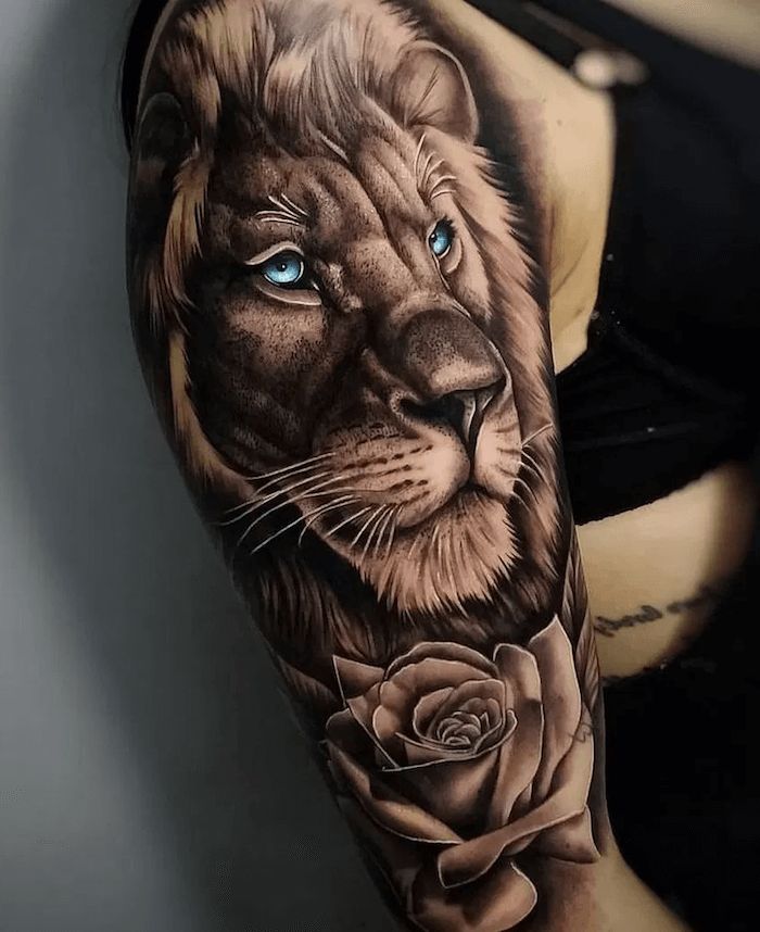 105 Impressive Lion Tattoos On Shoulder
