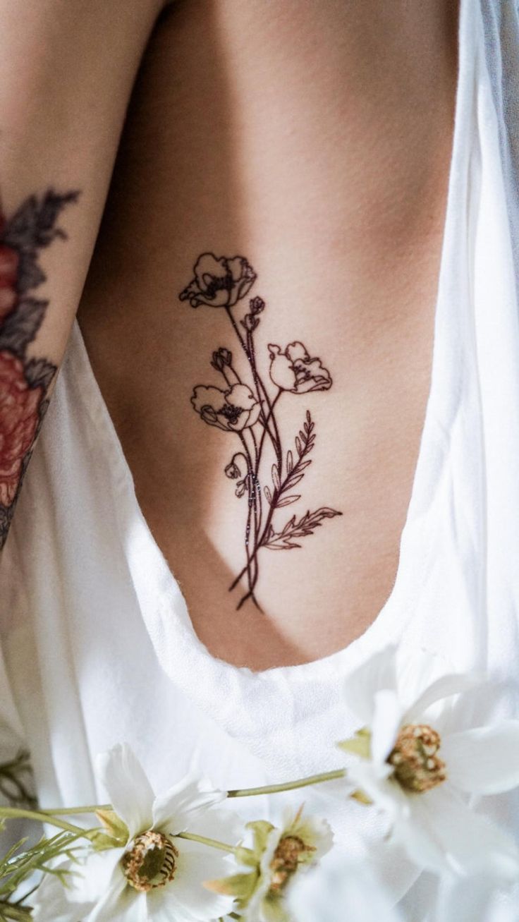 102 Great Floral Tattoo Photo