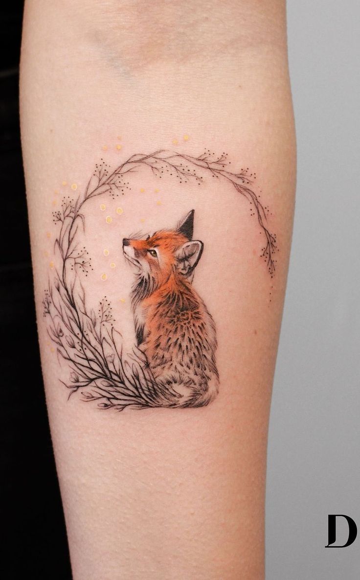 84 Fantastic Fox Tattoo Images