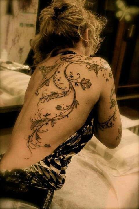 82 Fantastic Girly Shoulder Tattoos