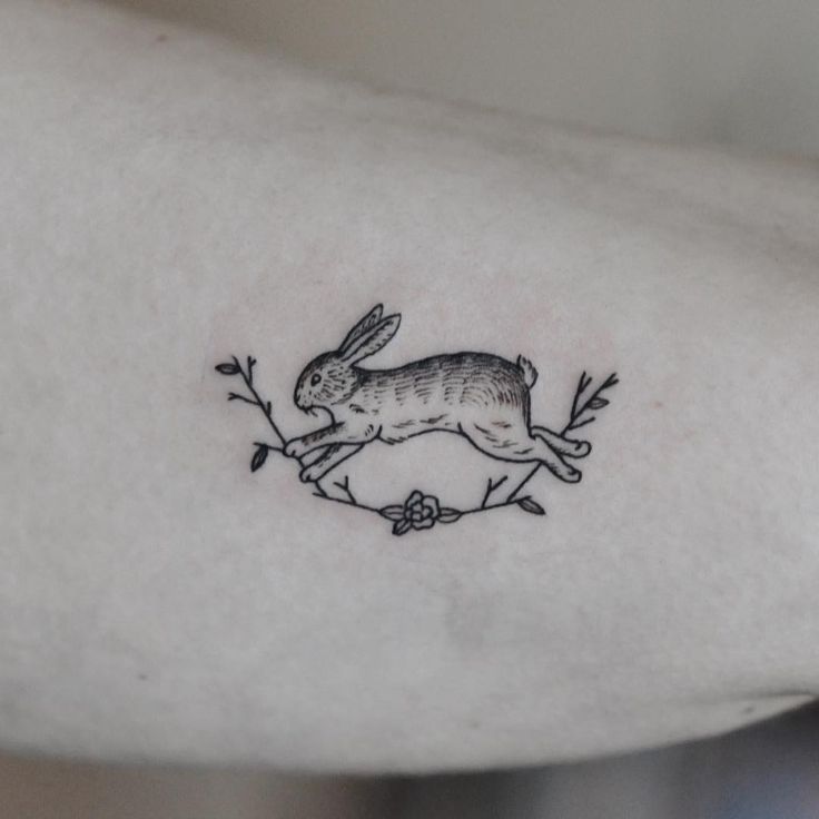 79 Fantastic Rabbit Tattoo Images