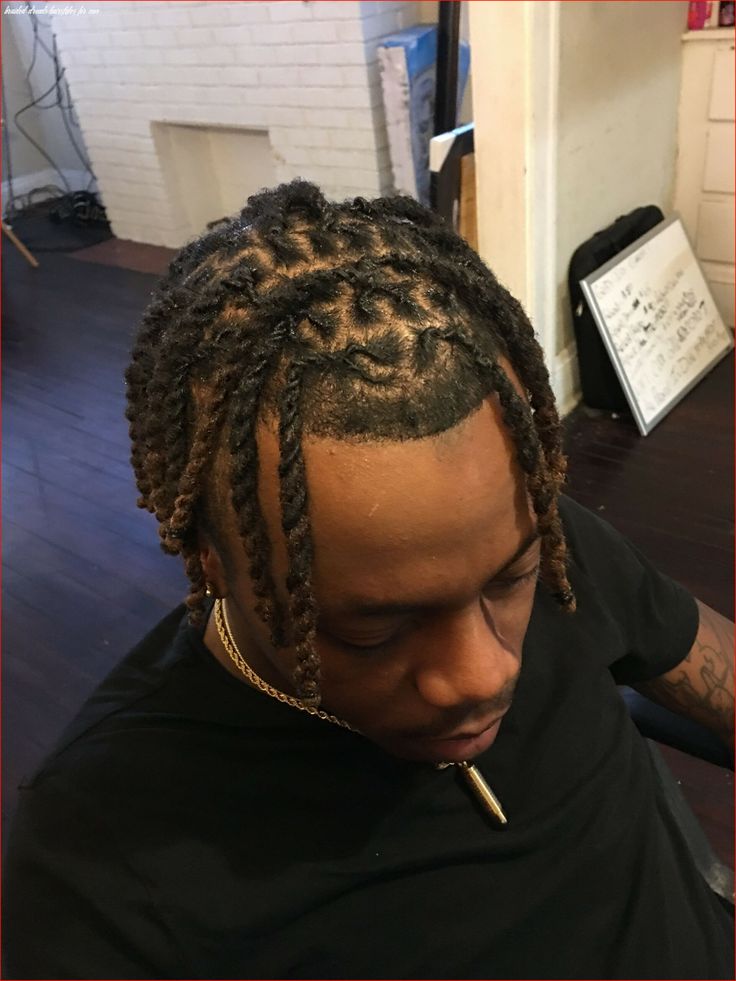 51 Classy Braided Dreads Hairstyle For Men Pics