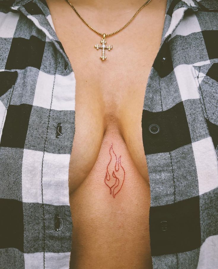 49 Cool Middle Chest Tattoo Pictures