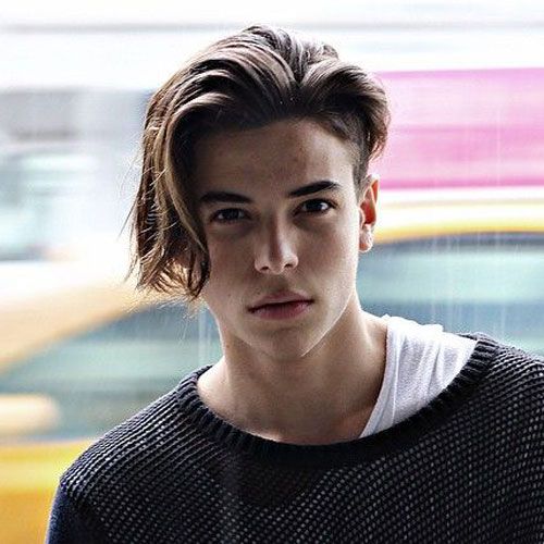 88 Modern Side Swept Hairstyle Men Pictures
