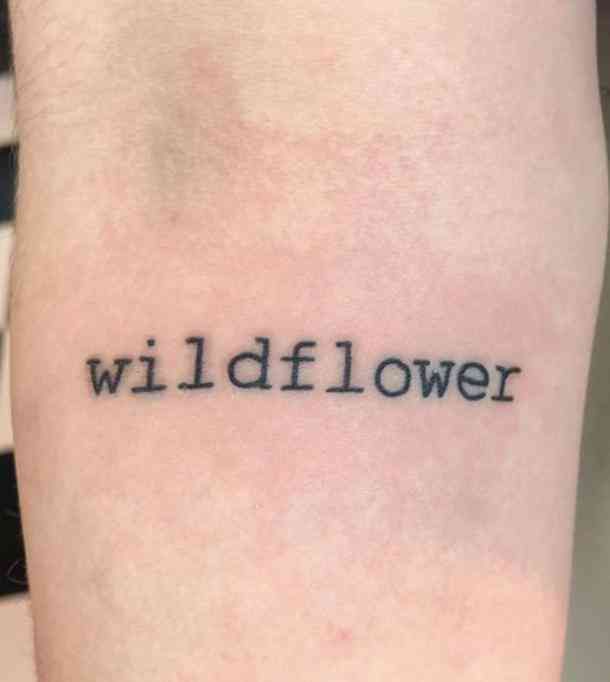 85 Fabulous Word Tattoos For You