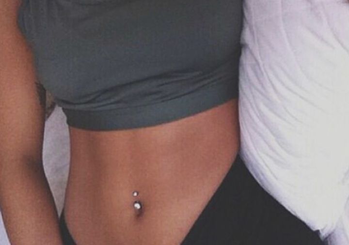 15 Awesome Stomach Piercing Pics
