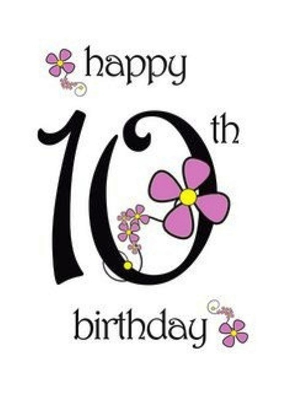 25 Best Happy 10th Birthday Wishes