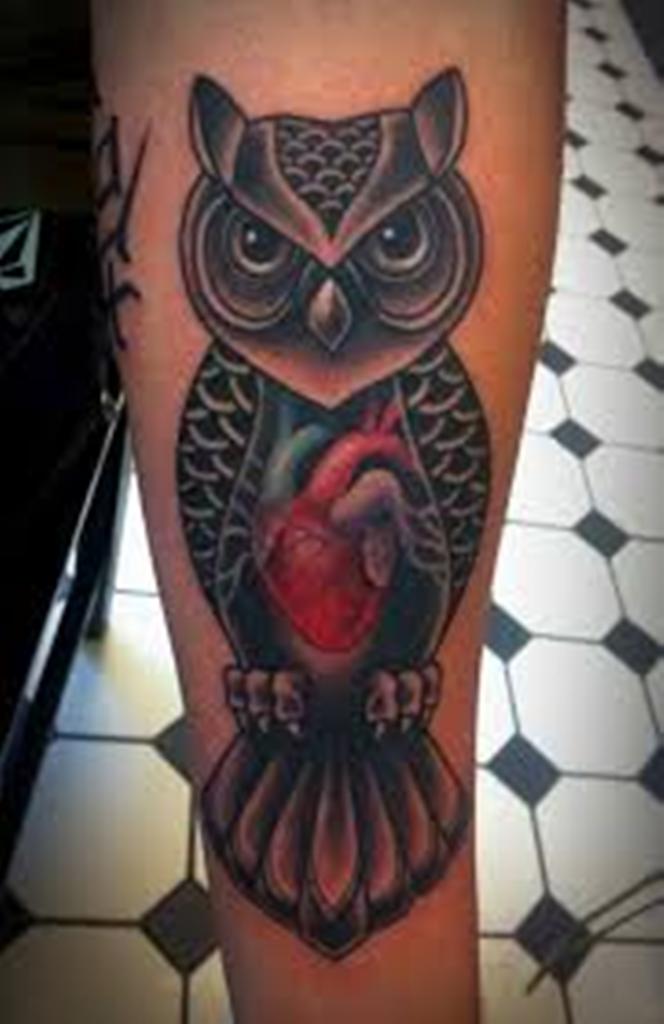 73 Fantastic Owl Tattoos For Leg
