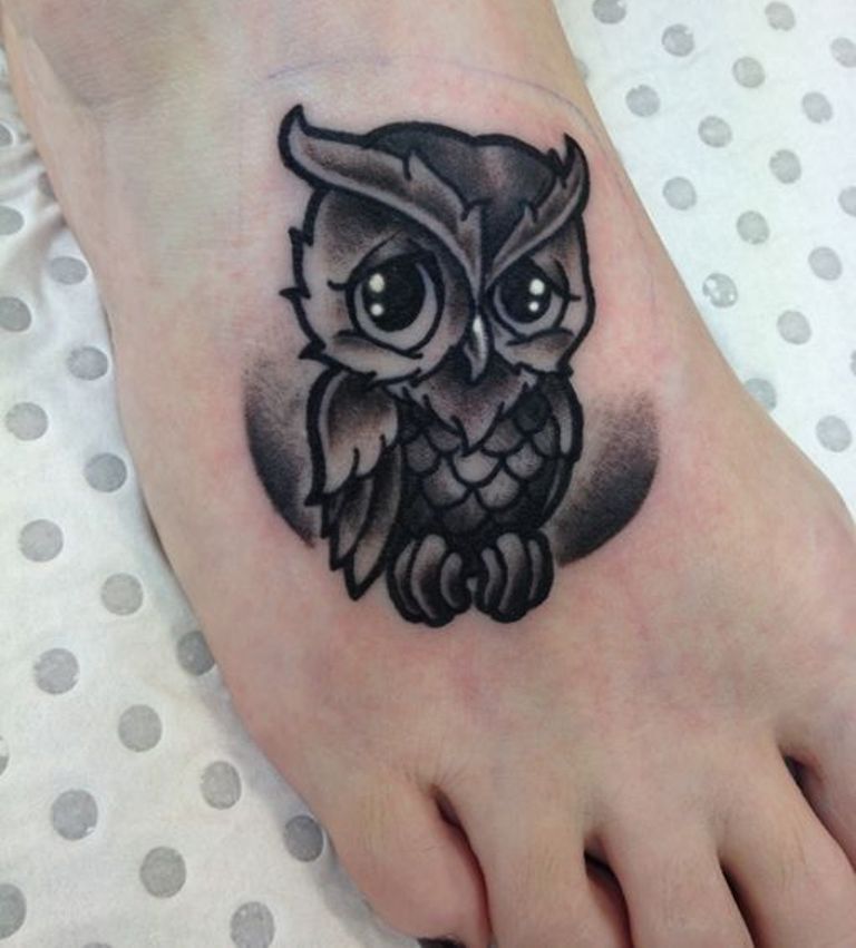 55 Stunning Owl Tattoo Ideas For Foot