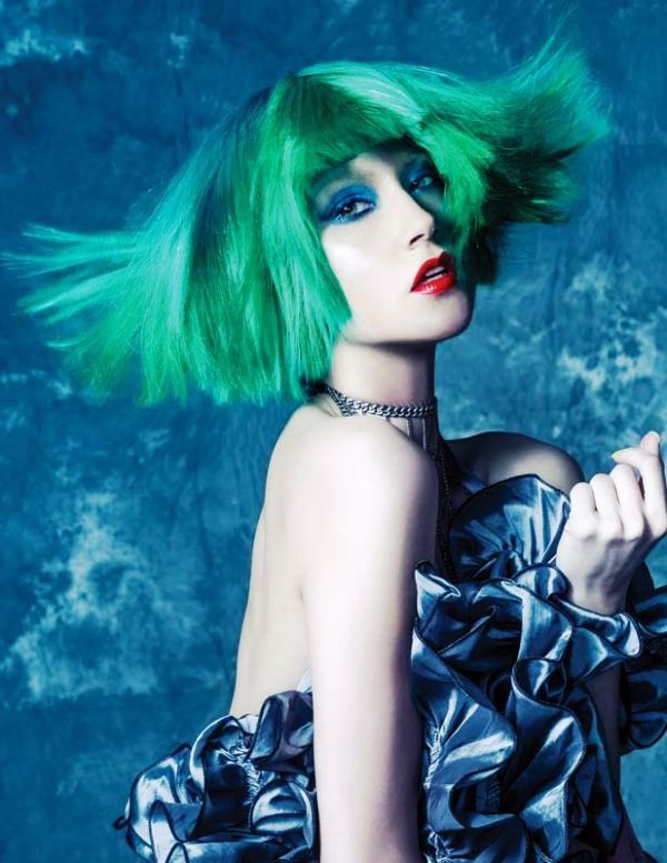 87 Adorable Green Hairstyle Ideas For Women