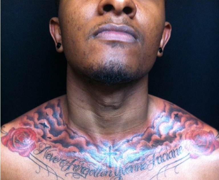 15 Great Cloud Neck Tattoo Images