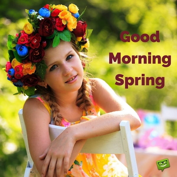 25 Beautiful Good Morning Spring Pictures