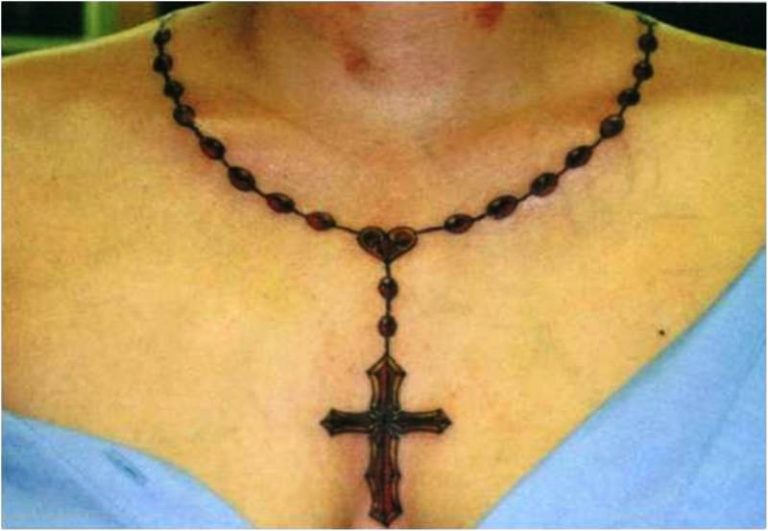 10. The Popularity of Rosary Tattoos in Modern Society - wide 5
