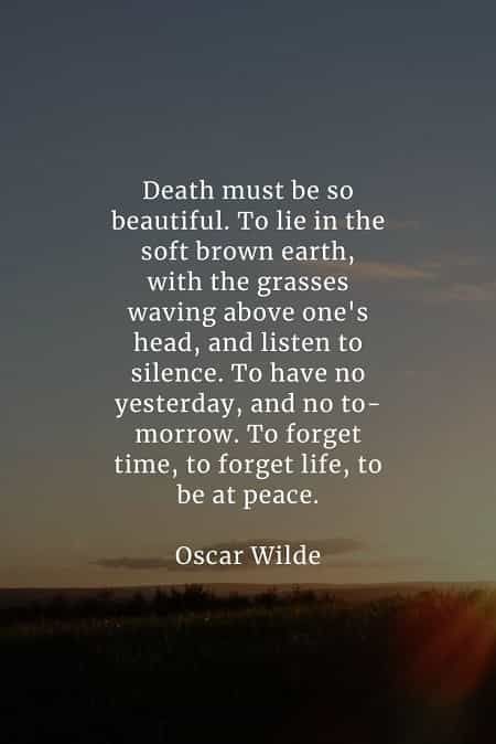 71 Beautiful Death Quotes Pictures